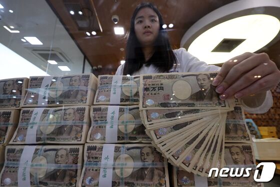 원화 강세에 엔화 재정환율 860원대까지