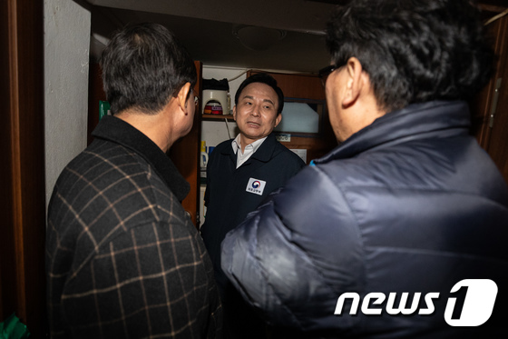 원희룡 국토부 장관, '영등포 공공주택지구' 현장방문
