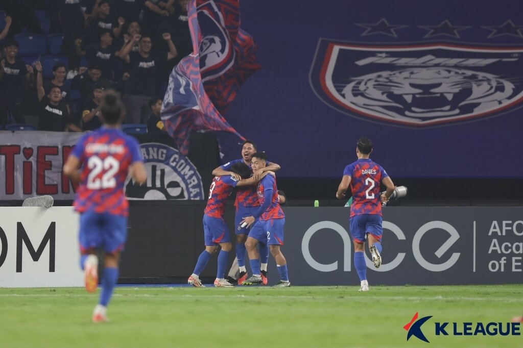 본문 이미지 - 조호르에 패한 울산 현대(한국프로축구연맹 제공)