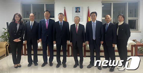 손경식 회장, 中 경제단체·싱크탱크 만나 韓기업 지원 요청