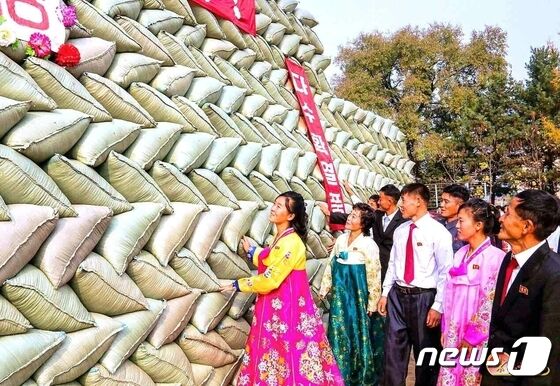 북한, '풍작' 선전…