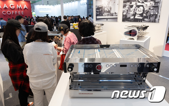 2023 서울카페쇼 찾은 관람객들