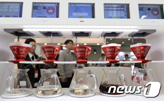 핸드드립도 자동으로