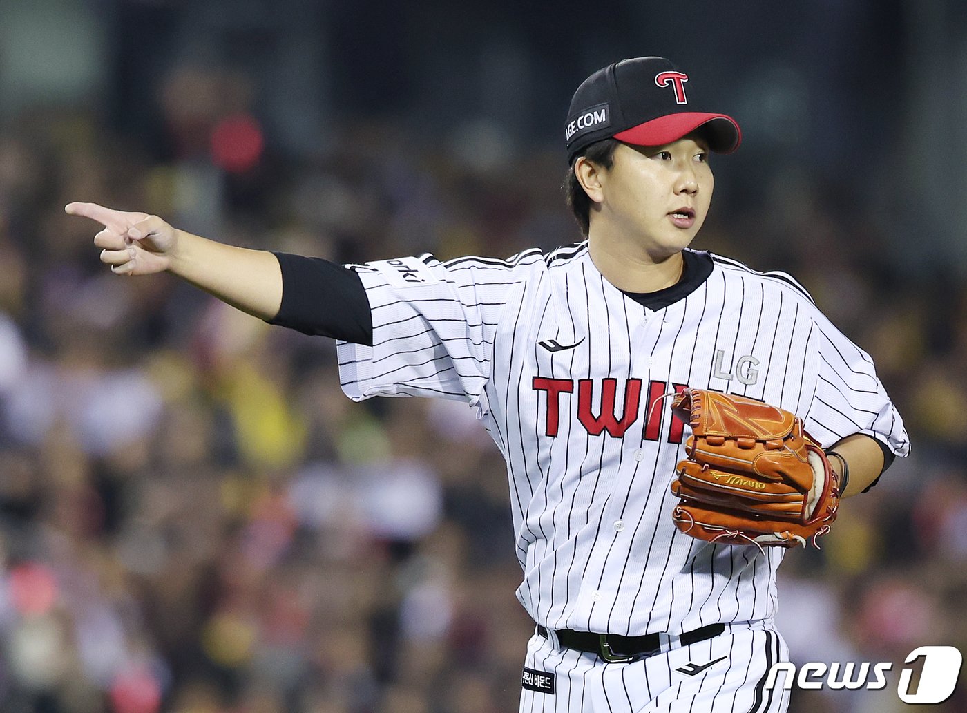 본문 이미지 - LG 트윈스 투수 유영찬. 2023.11.8/뉴스1 ⓒ News1 이재명 기자