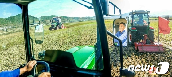 북한, 과학기술 활용한 '농사' 강조…"논갈이도 과학기술로"