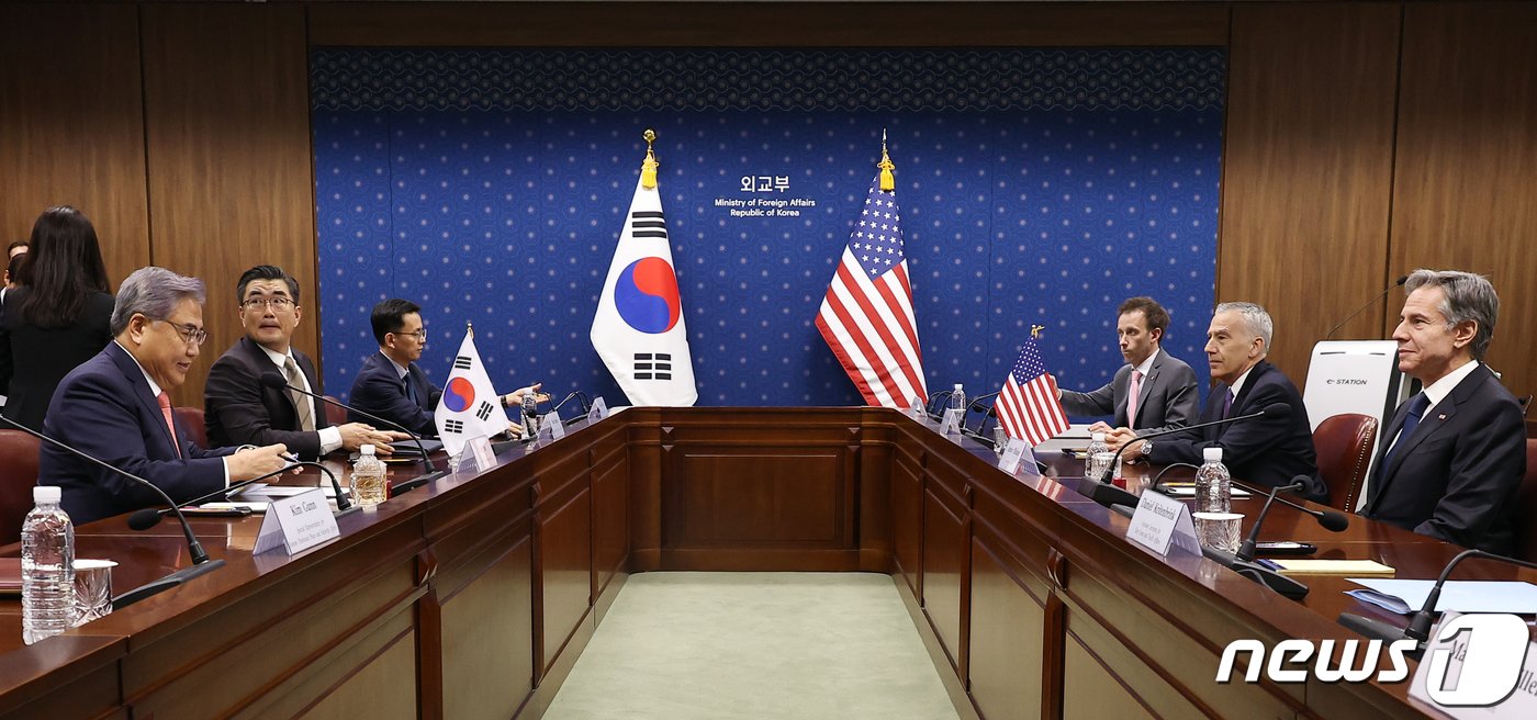 본문 이미지 - 한미외교장관회담. &#40;공동취재&#41; 2023.11.9/뉴스1 ⓒ News1 김명섭 기자