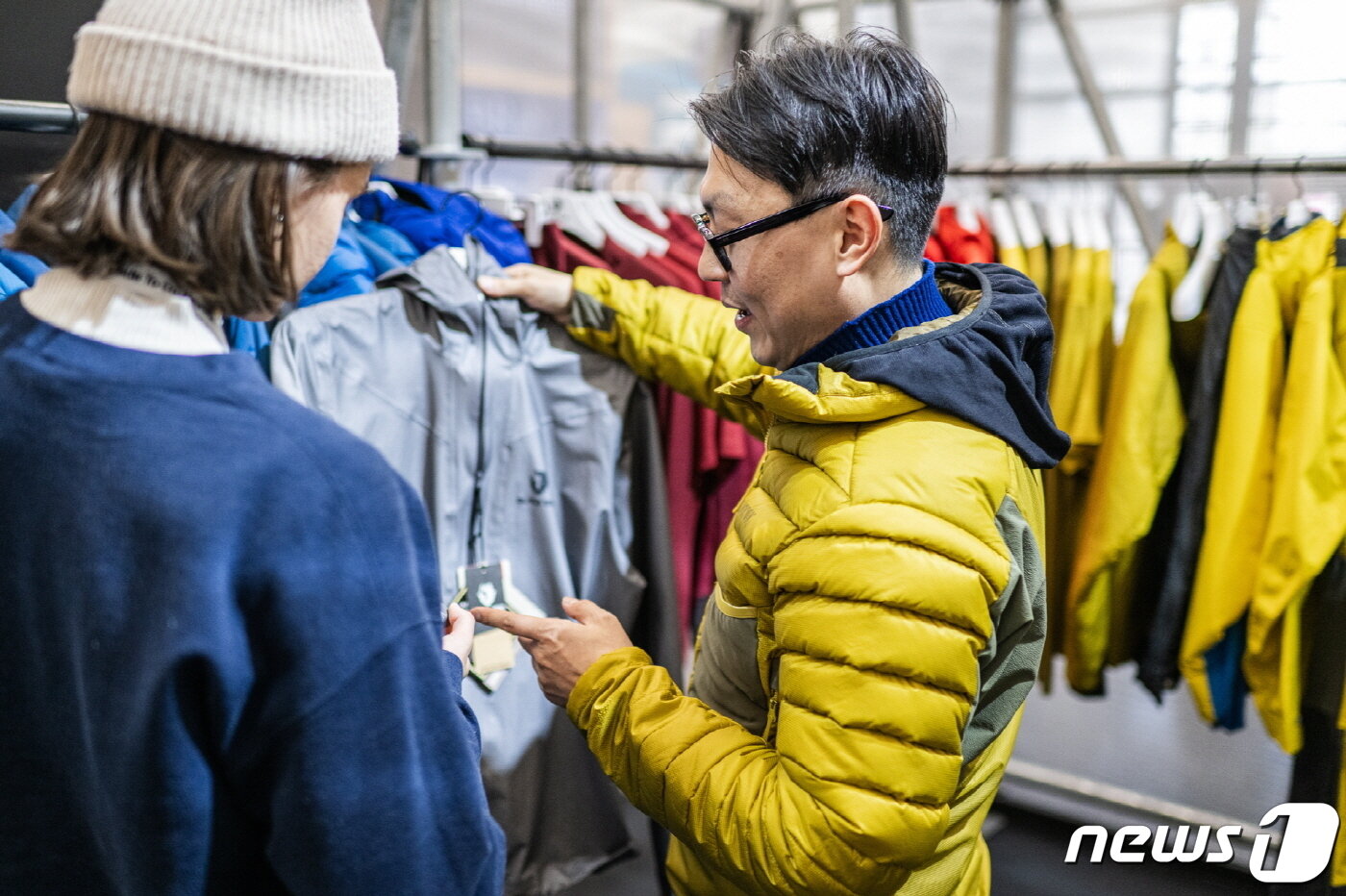 본문 이미지 - 현장 부스 사진.(블랙야크제공)