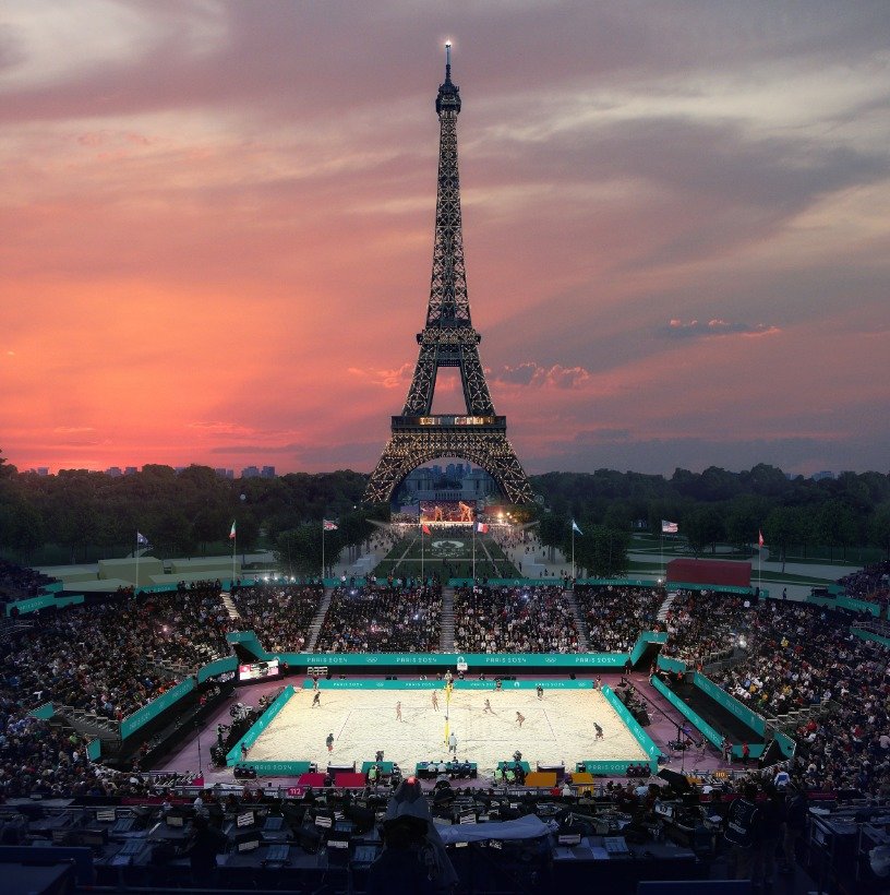 본문 이미지 - 에펠탑 배경으로 펼쳐지는 올림픽 경기ⓒ Paris 2024