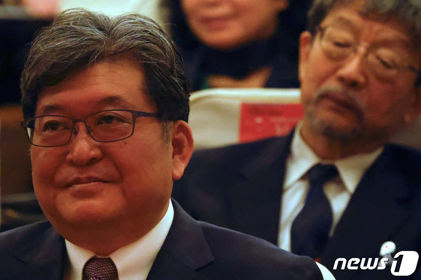 본문 이미지 - 아베파의 대표격 인물인 하기우다 고이치 자민당 전 정조회장. 2022.12.11 ⓒ 로이터=뉴스1 ⓒ News1 정지윤 기자