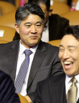 골든글러브 참석한 이숭용 감독