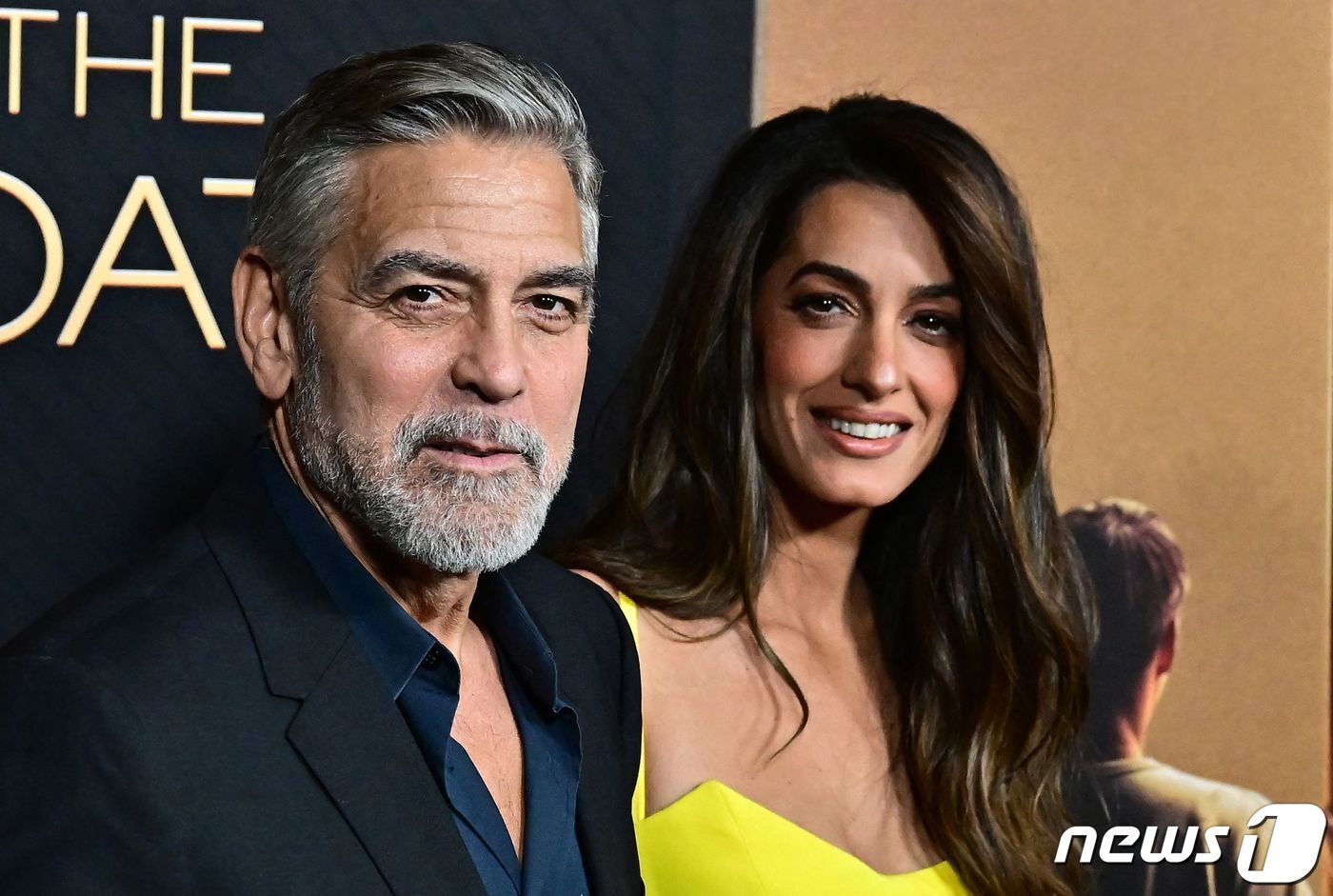본문 이미지 - 미국의 유명 배우겸 감독 조지 클루니(63)와 레바논계 영국인 변호사인 아내 아말 클루니(46) 2023.12.11. ⓒ AFP=뉴스1 ⓒ News1 김성식 기자
