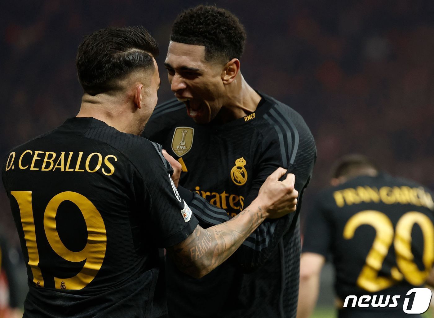 본문 이미지 - 조별리그 전승을 거둔 레알 마드리드 ⓒ AFP=뉴스1