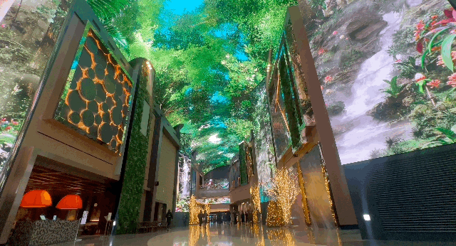 본문 이미지 - 디지털 엔터테인먼트 거리 '오로라' ⓒ 뉴스1 윤슬빈 기자