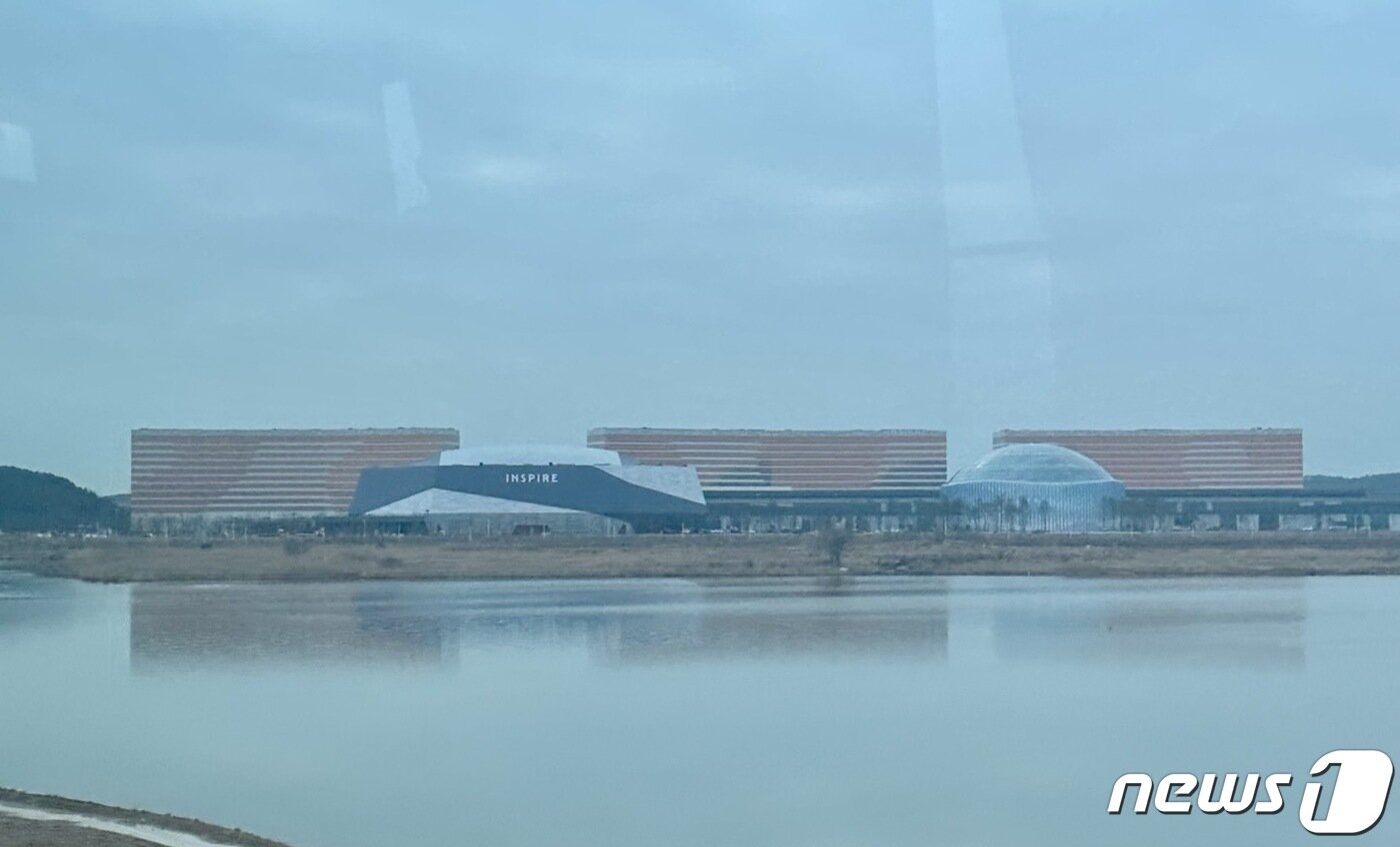본문 이미지 - 13일 오전에 찾은 모히건 인스파이어 엔터테인먼트 리조트ⓒ 뉴스1 윤슬빈 기자