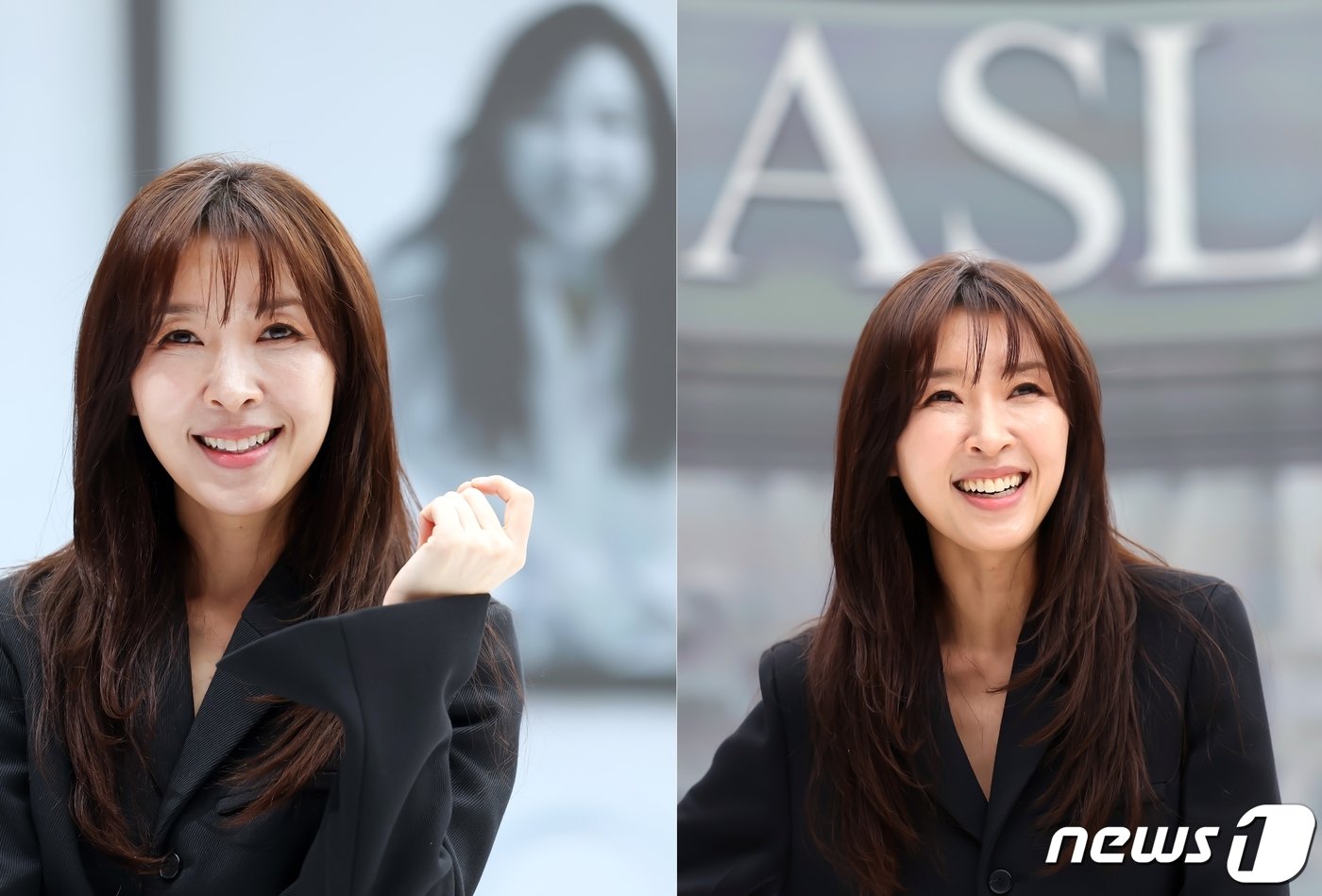 본문 이미지 - 쇼호스트 서아랑이 13일 오후 서울 강동구 천호동 현대홈쇼핑 본사에서 뉴스1과 인터뷰를 하고 있다. 2023.12.13/뉴스1 ⓒ News1 김진환 기자