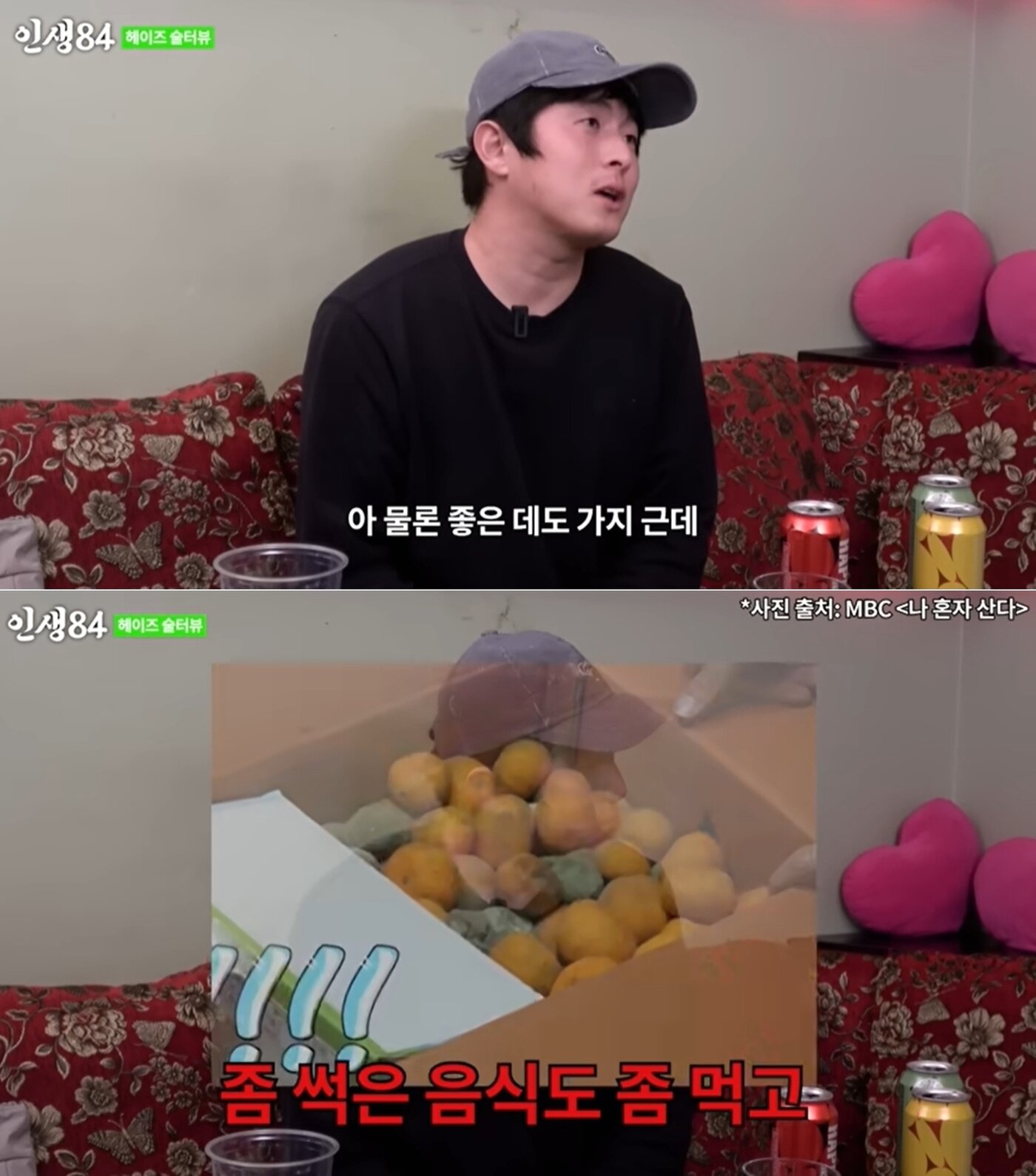 본문 이미지 - 유튜브 채널 '인생84' 영상 갈무리