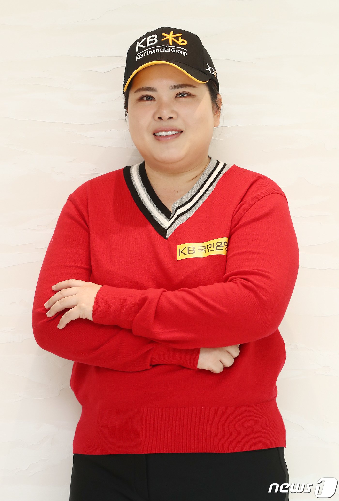 본문 이미지 - 박인비가 뉴스1과의 인터뷰에 앞서 사진 촬영을 하고 있다. ⓒ News1 박세연 기자