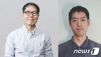본문 이미지 - 기초과학연구원 조민행 분자 분광학 및 동력학 연구단장&#40;왼쪽&#41;과 곽기정 연구원