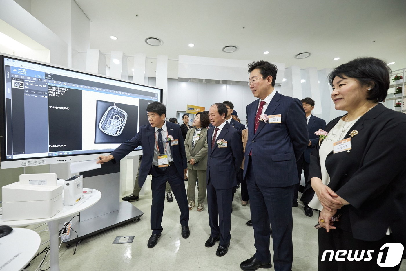 본문 이미지 - 올해 제19회 강원의료기기전시회(GEMS 2023) 자료사진. (원주의료기기테크노밸리 제공) 2023.12.20/뉴스1