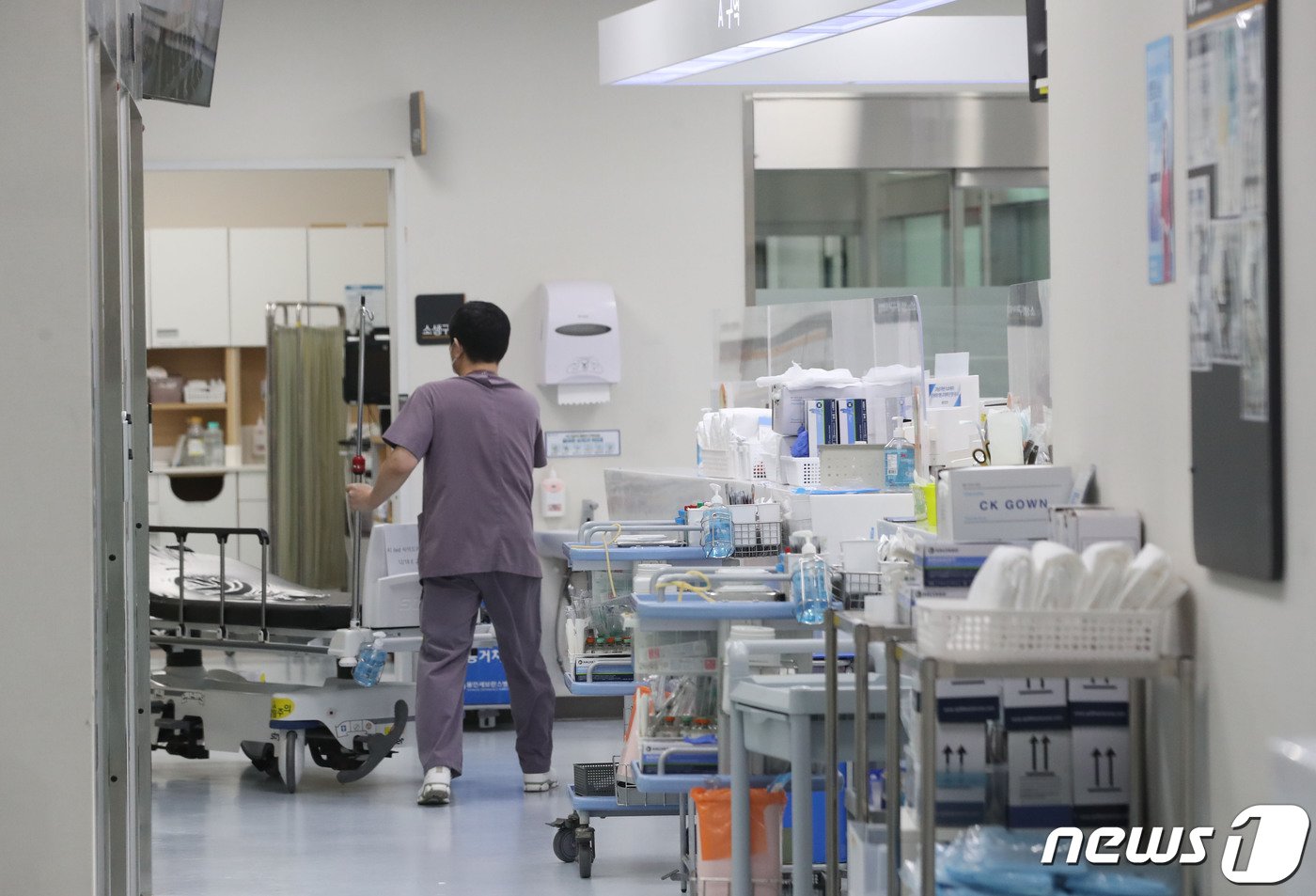 본문 이미지 - 용인세브란스병원 응급의료센터. ⓒ News1 김영운 기자