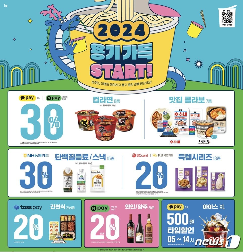 본문 이미지 - CU 용기 충전 행사.(BGF리테일 제공)