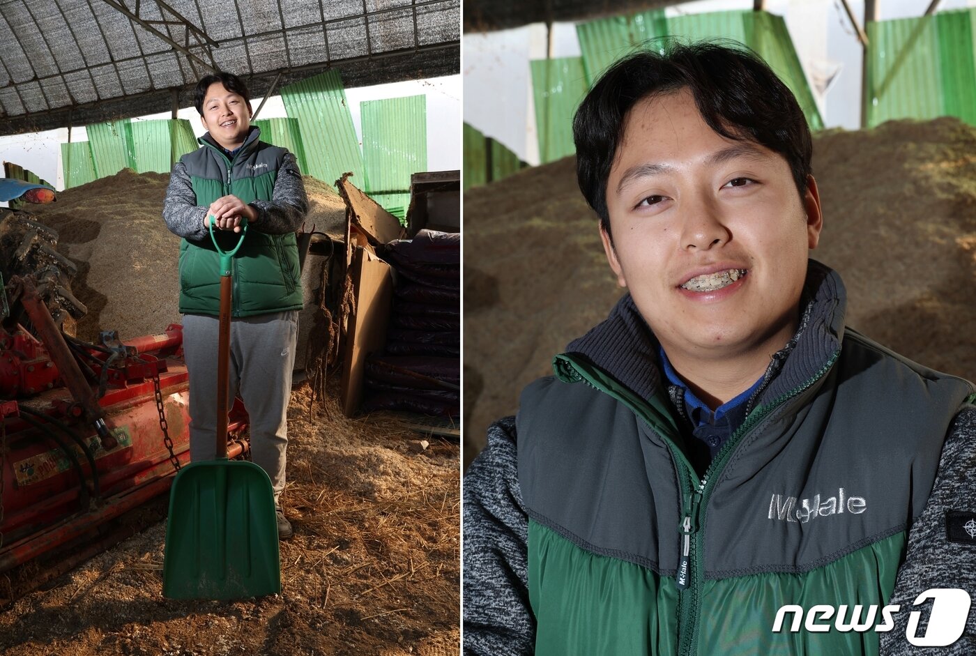 본문 이미지 - 초등학교 2학년 때부터 농부의 꿈을 키워온 청년 농부 한태웅씨. ⓒ News1 김민지 기자