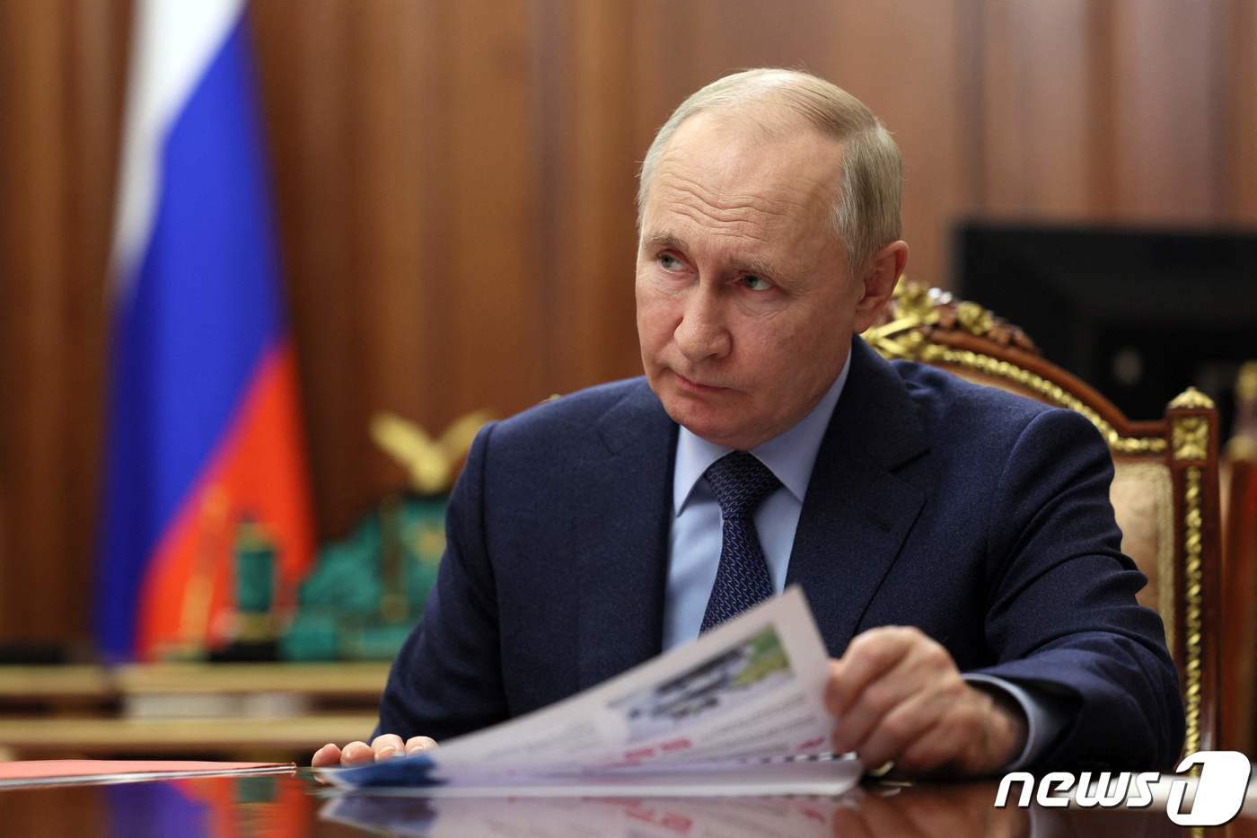본문 이미지 - 블라디미르 푸틴 러시아 대통령. 2023.12.29 ⓒ AFP=뉴스1 ⓒ News1 우동명 기자