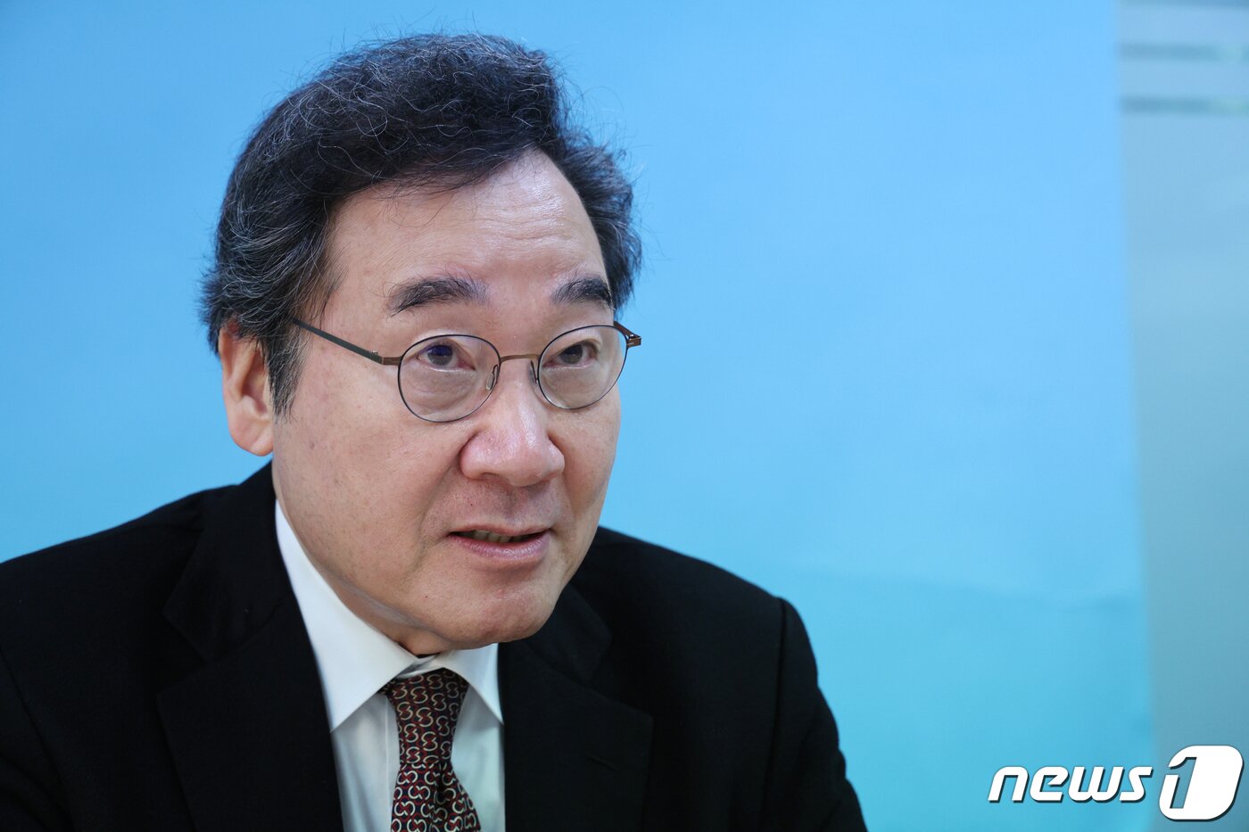 본문 이미지 - 이낙연 전 국무총리가 29일 서울 종로구 공평동 뉴스1 본사에서 인터뷰를 하고 있다. 2023.12.29/뉴스1 ⓒ News1 박정호 기자