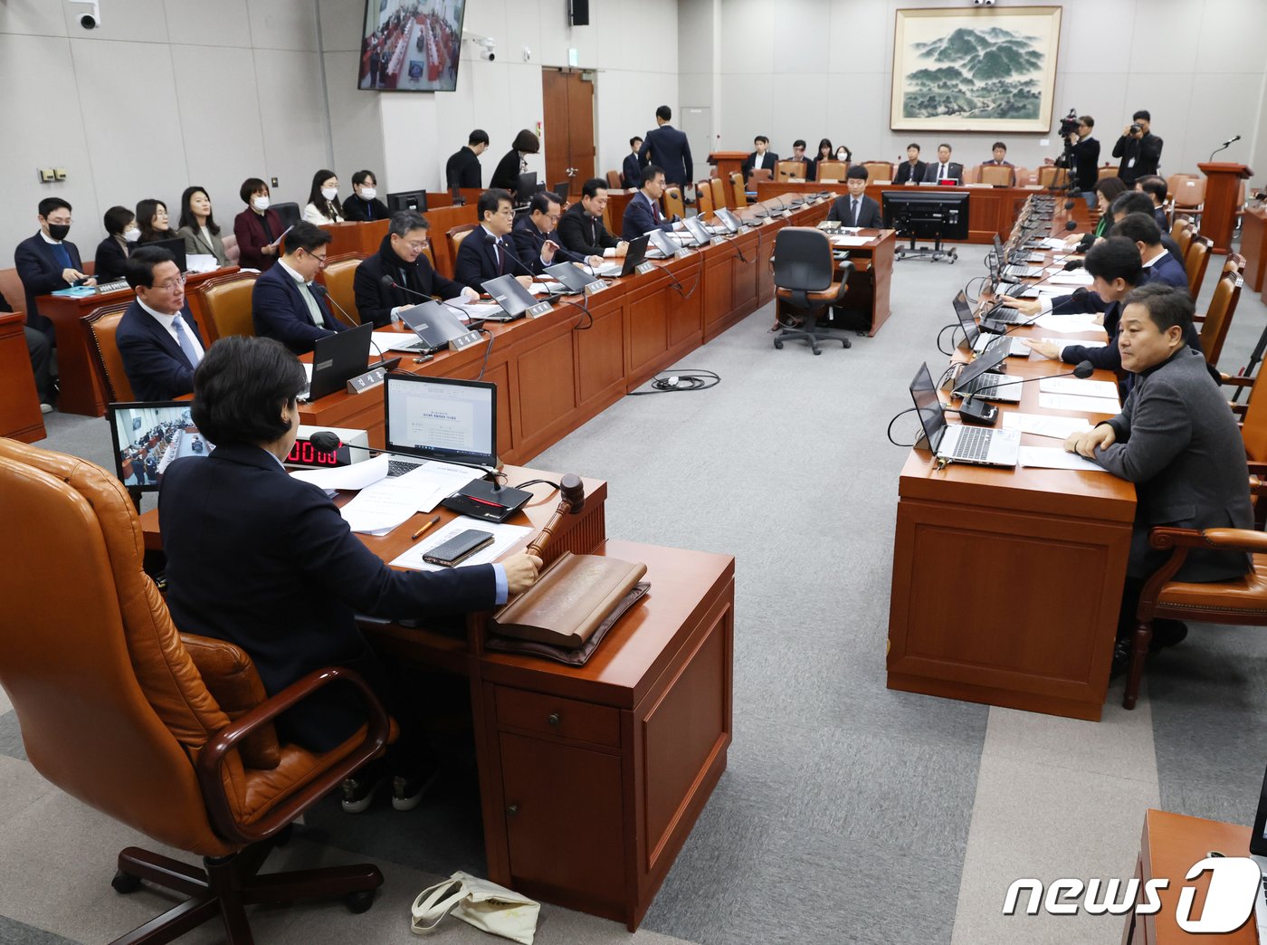 본문 이미지 - 국회 정치개혁특별위원회 전체회의. 뉴스1 ⓒ News1 송원영 기자