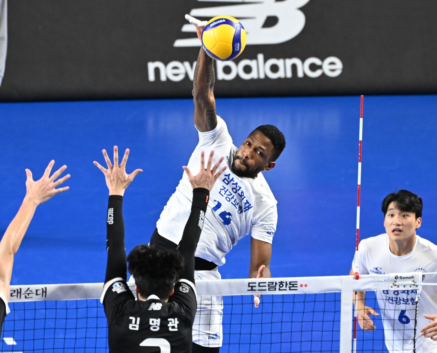 본문 이미지 - 삼성화재 에이스 요스바니 (한국배구연맹 제공)