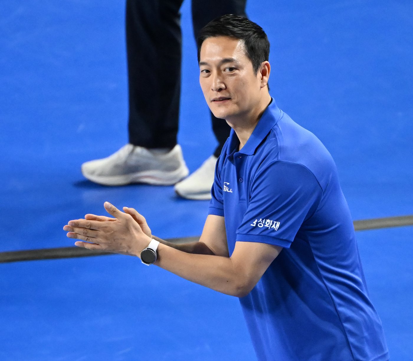 본문 이미지 - 김상우 삼성화재 감독. (KOVO 제공)