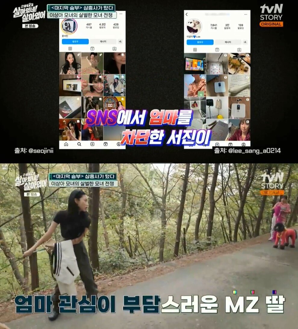 본문 이미지 - (tvN STORY '살아있네! 살아있어' 갈무리)
