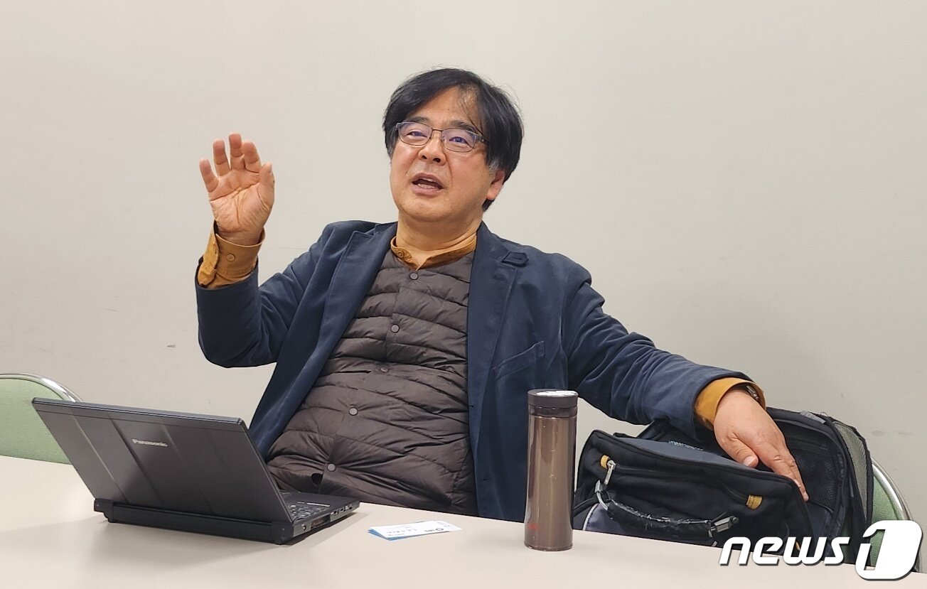 본문 이미지 - 기미야 다다시 일본 도쿄대 교수. (외교부 공동취재단)