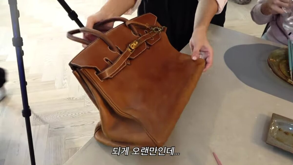 가수 백지영 에르메스 가방 수선 비용 및 수선의 달인 가게 위치 안내 1 백지영 에르메스 가방