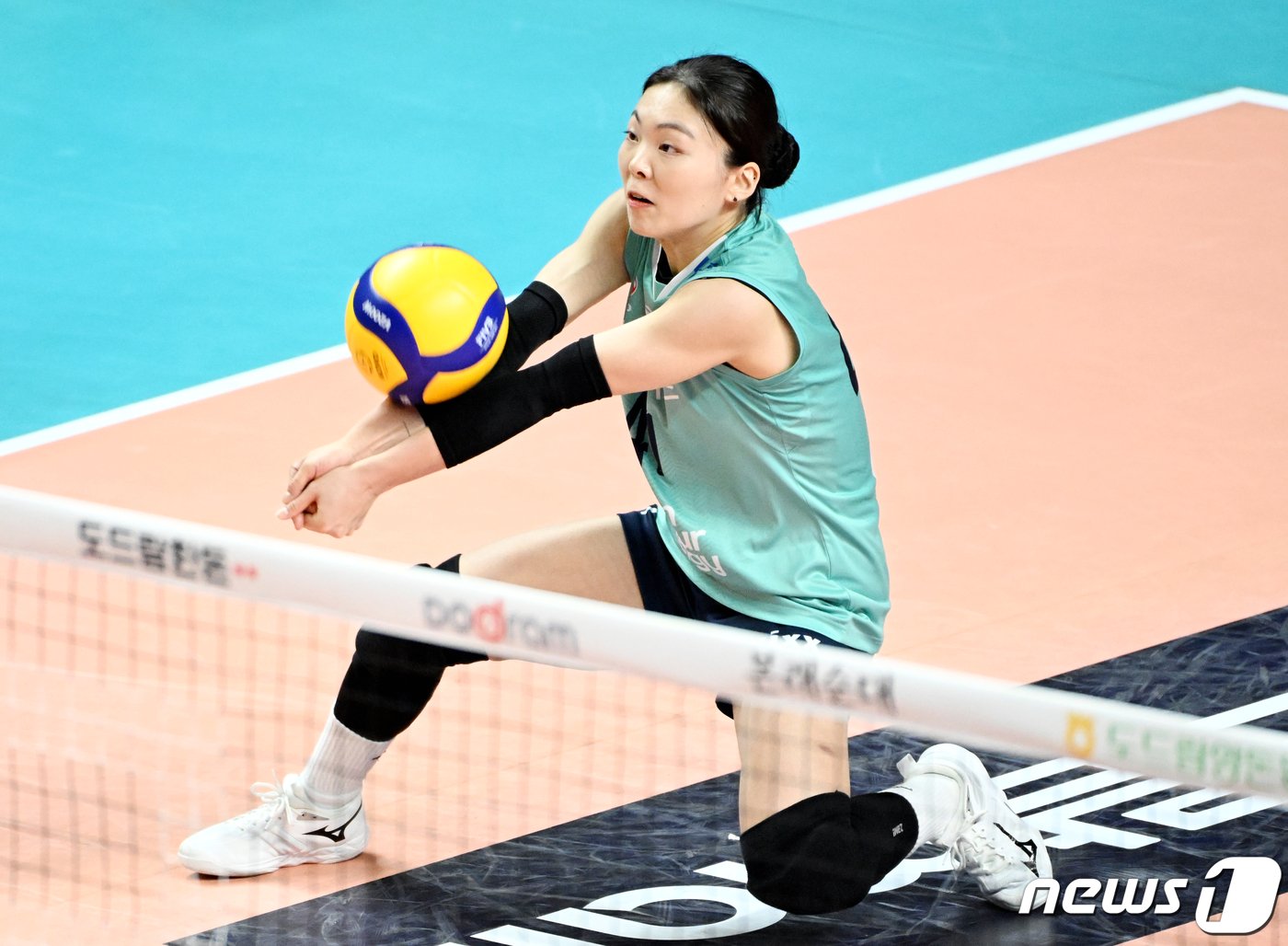 본문 이미지 - GS칼텍스 리베로 한수진. (KOVO 제공)