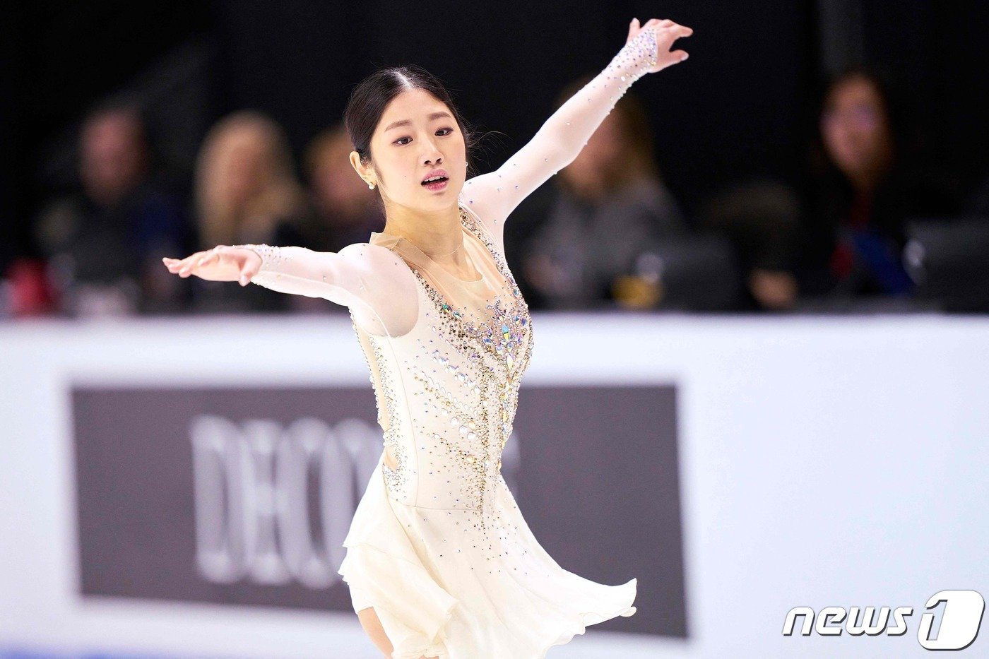 여자 피겨스케이팅의 이해인.  ⓒ AFP=뉴스1