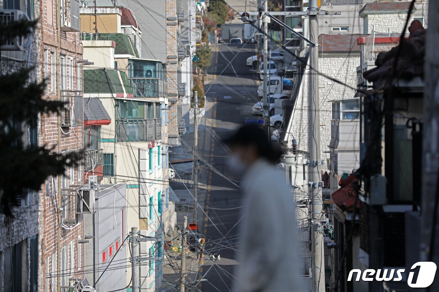 본문 이미지 - 서울 시내의 빌라 밀집지역. (자료사진) 2023.2.15/뉴스1 ⓒ News1 이승배 기자