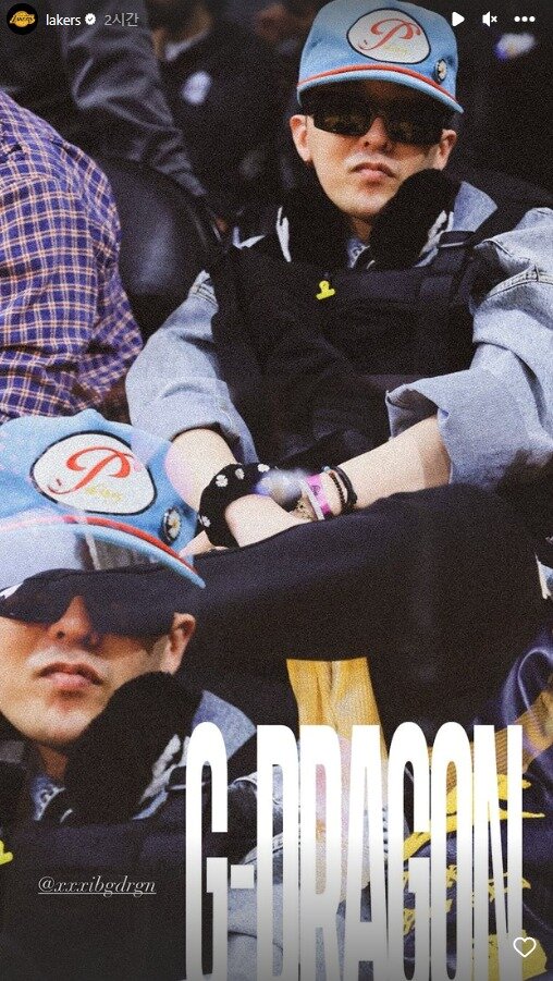 본문 이미지 - (LA 레이커스 인스타그램 갈무리)