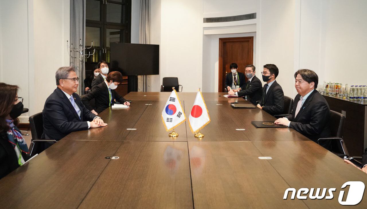 본문 이미지 - 한일외교장관회담. (외교부 제공)