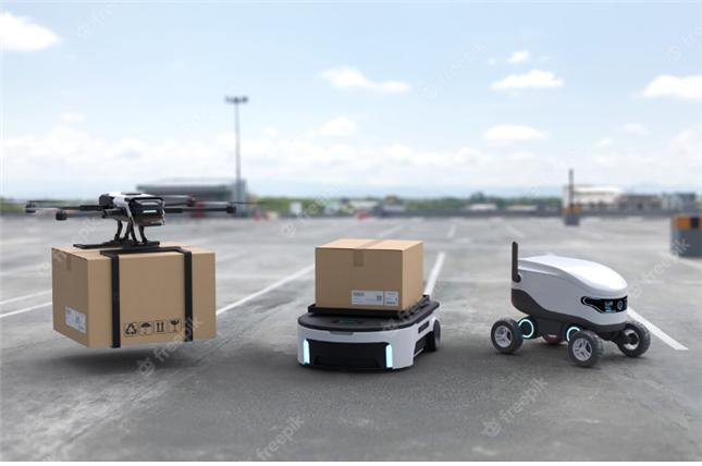 본문 이미지 - 드론·로봇 배송(기획재정부 제공). 2023.02.20/뉴스1