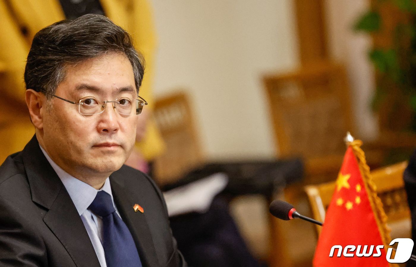 본문 이미지 - 친강 중국 외교부장. ⓒ AFP=뉴스1