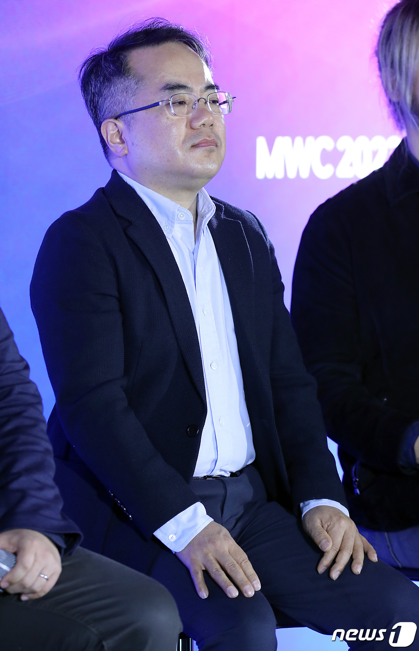 (바르셀로나(스페인)=뉴스1) 박정호 기자 = SK텔레콤 주도 K-AI 얼라이언스에 참여한 코난테크놀로지 양승현 CTO가 26일 오후(현지시간) 스페인 바르셀로나 호텔 미라마르에서 …