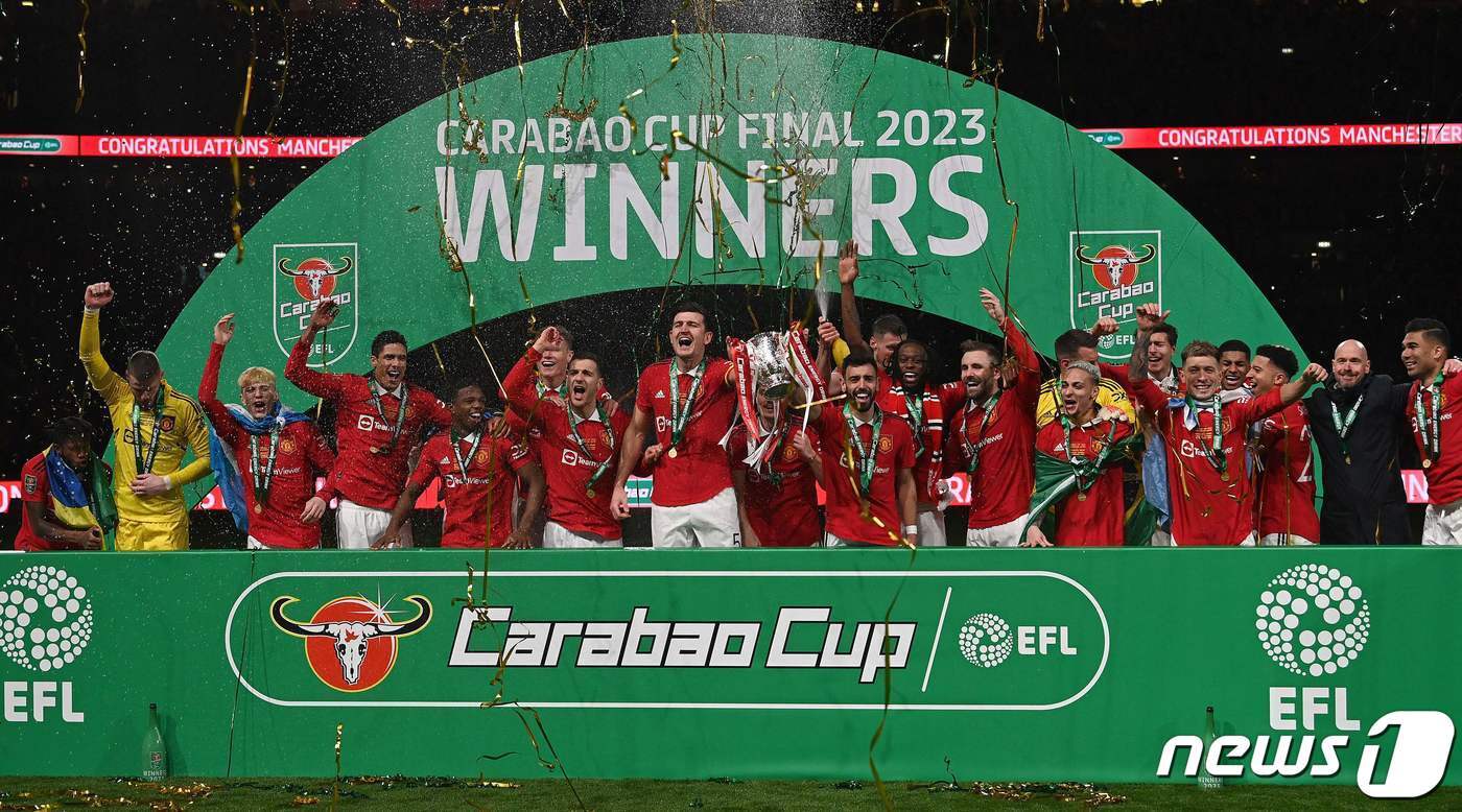 본문 이미지 - 가장 가치 있는 클럽 2위에 오른 맨유. ⓒ AFP=뉴스1