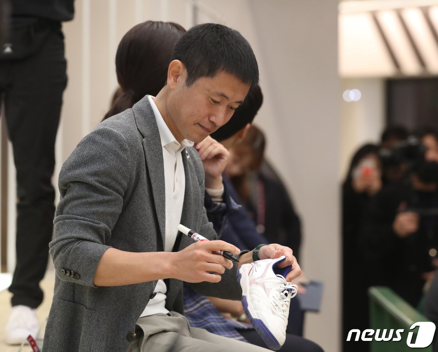 본문 이미지 - 이영표 전 국가대표 및 축구 해설위원 2023.2.27/뉴스1 ⓒ News1 송원영 기자