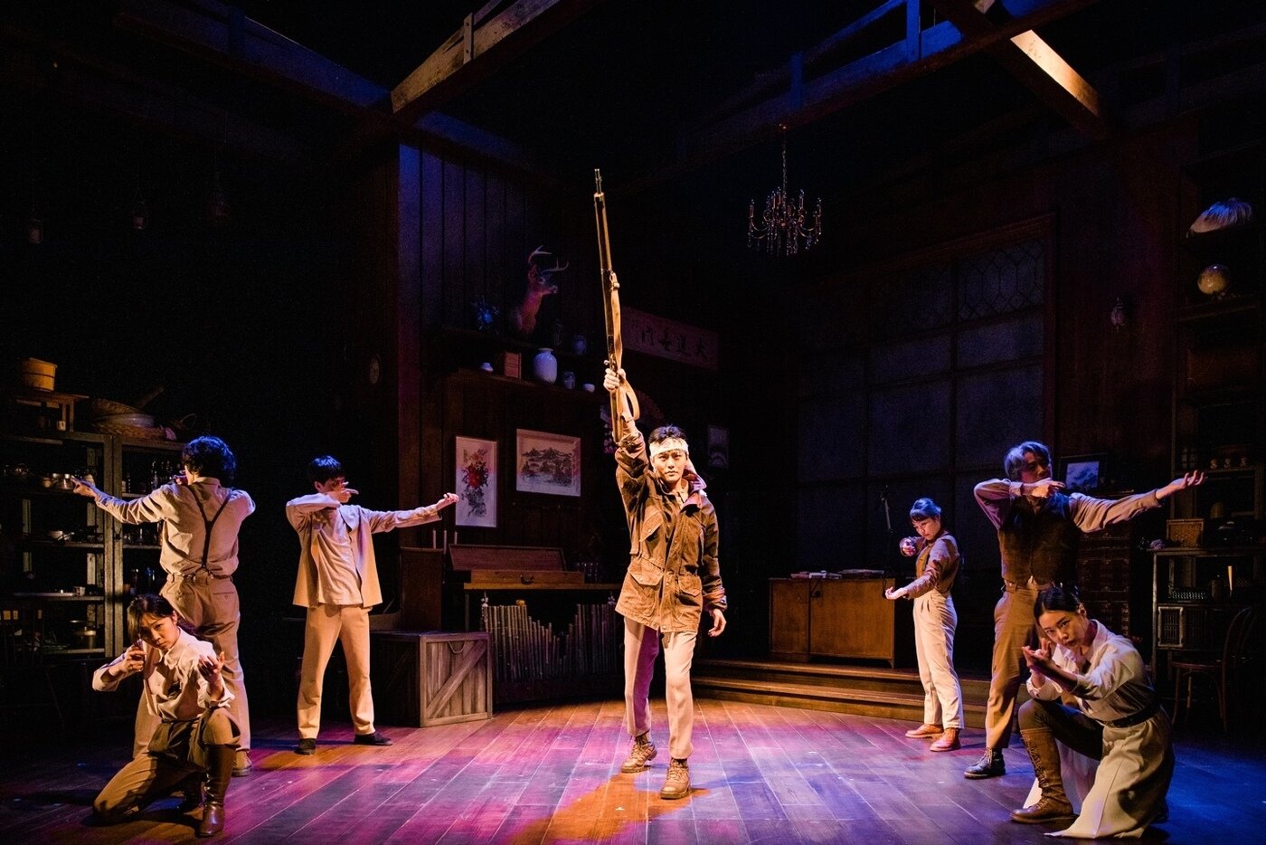 본문 이미지 - 연극 '빵야' 공연 모습. (한국문화예술위원회 유경오 제공) 