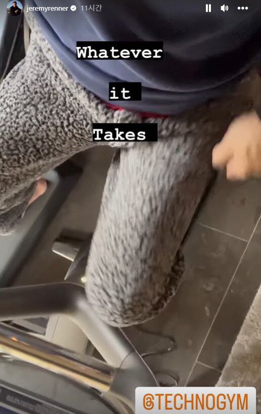 본문 이미지 - 제레미 레너/제레미 레너 인스타그램 캡처