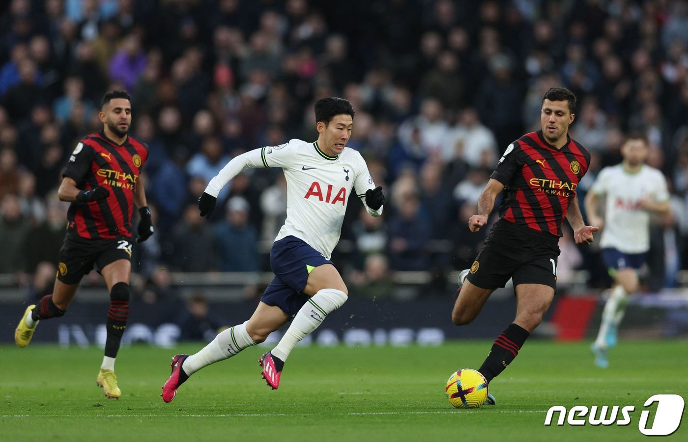 본문 이미지 - 토트넘의 손흥민. ⓒ AFP=뉴스1 ⓒ News1 우동명 기자