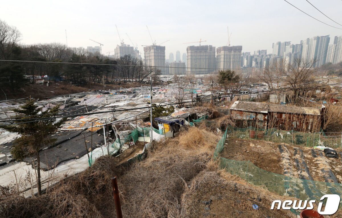 서울 강남구 구룡마을. 2023.2.7/뉴스1 © News1 박세연 기자