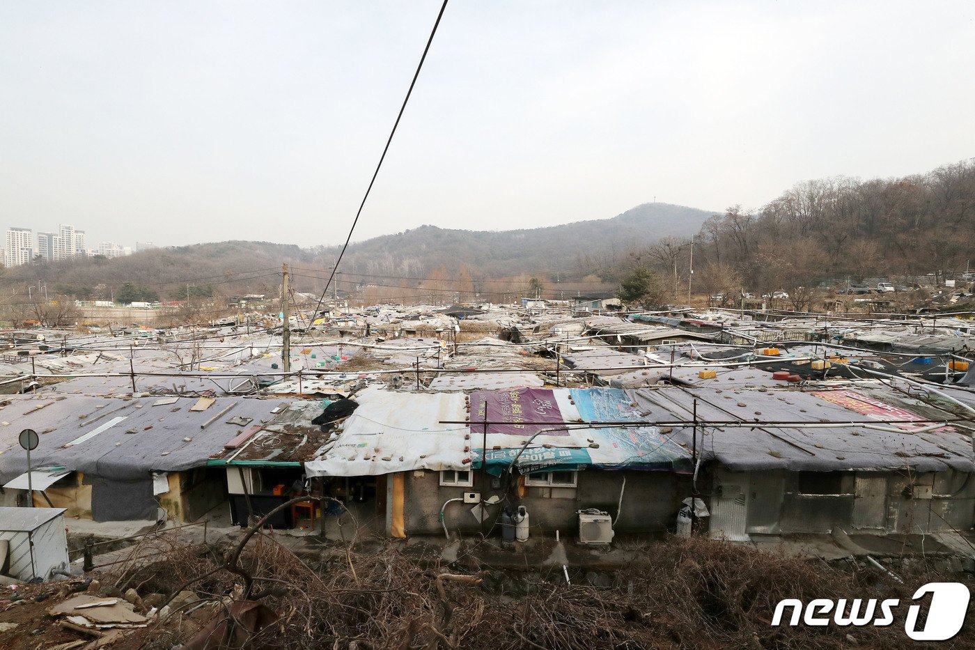 서울 강남구 구룡마을 모습. 2023.2.7/뉴스1 ⓒ News1 박세연 기자