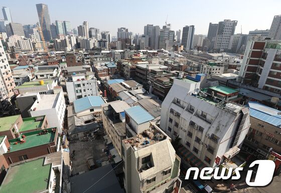 사진은 8일 서울 영등포구 영등포1-11구역의 모습. 2023.2.8/뉴스1 © News1 신웅수 기자